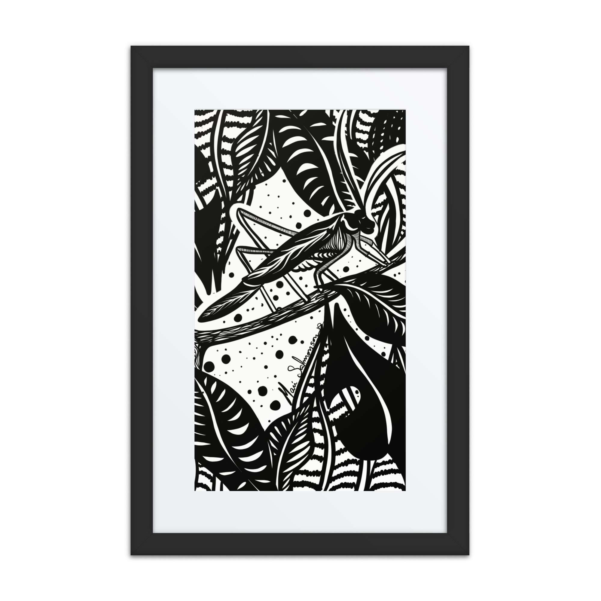 Grilo - Framed poster