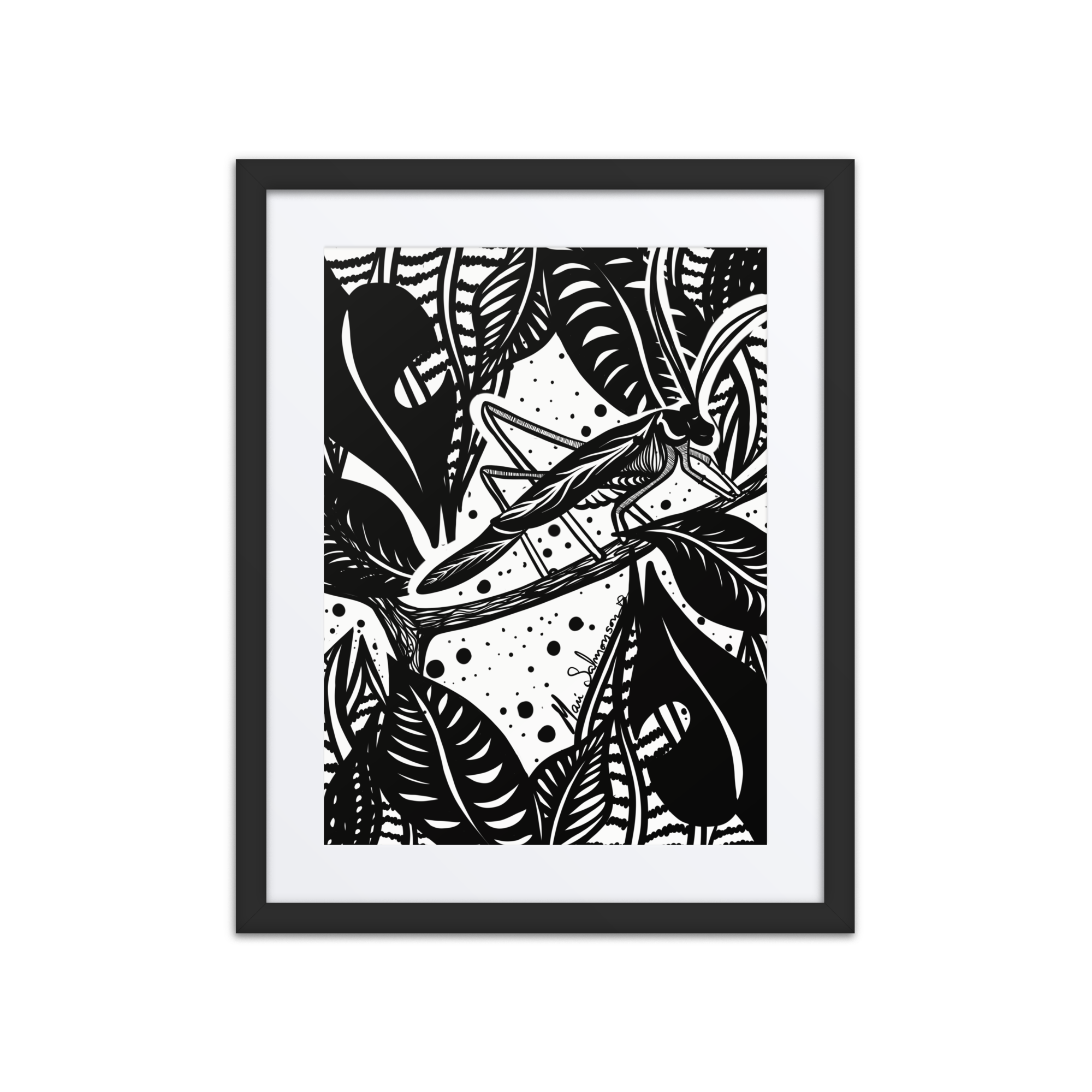 Grilo - Framed poster