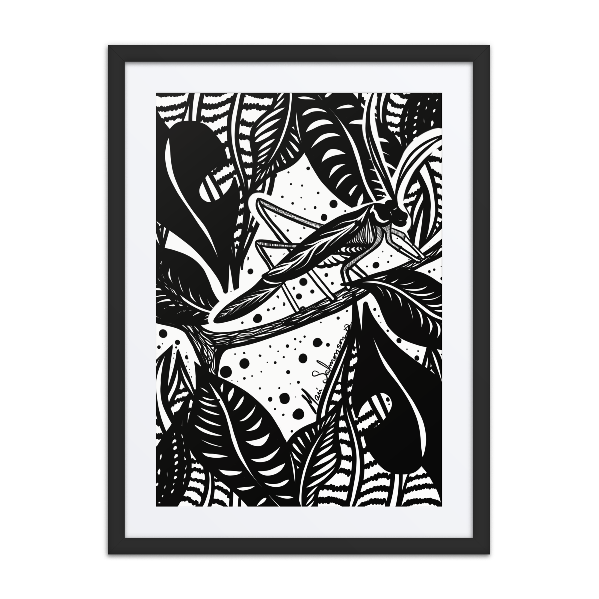 Grilo - Framed poster