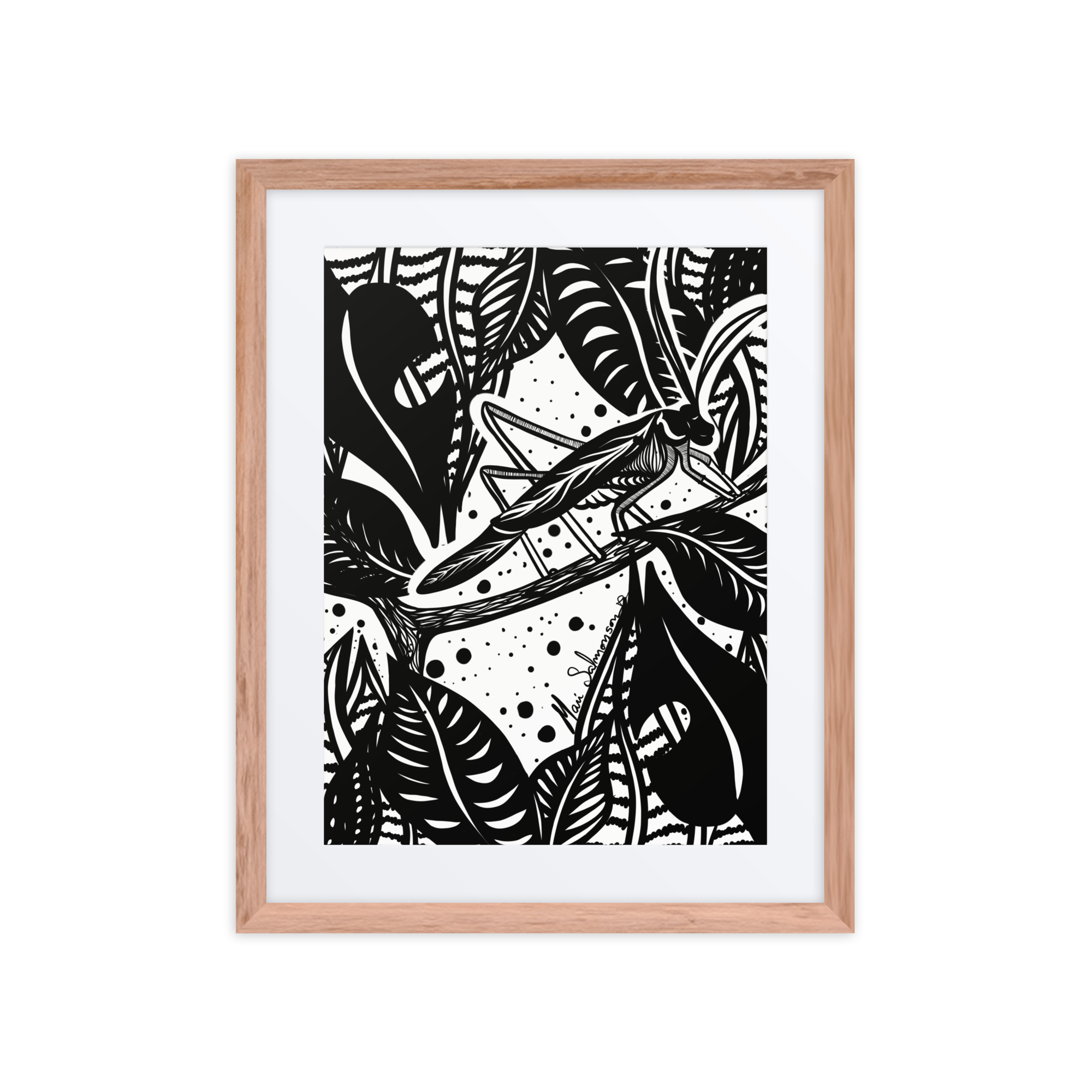 Grilo - Framed poster