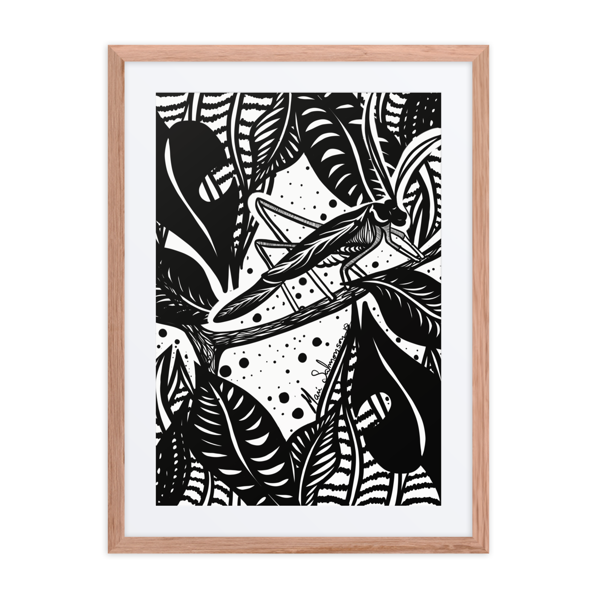 Grilo - Framed poster