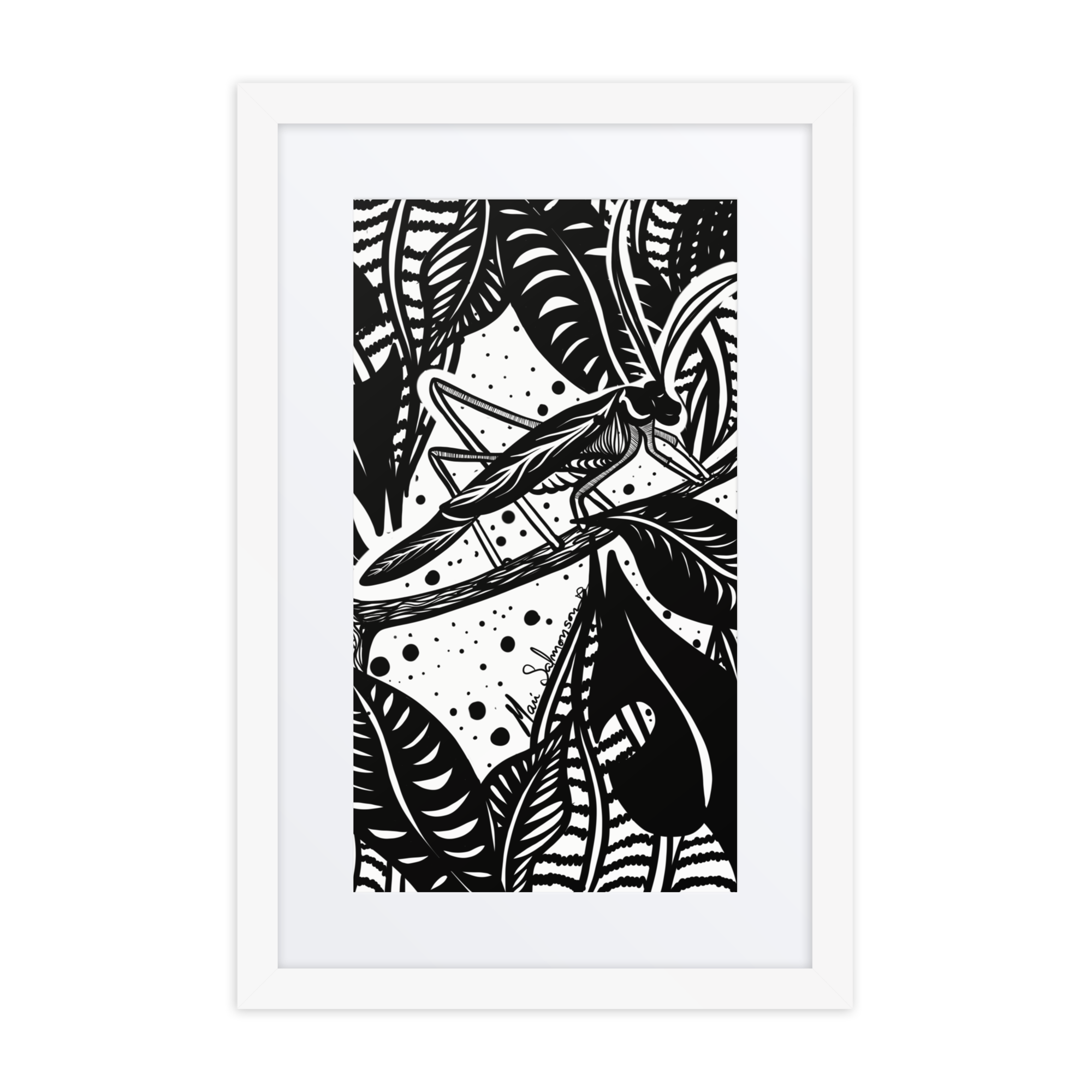 Grilo - Framed poster