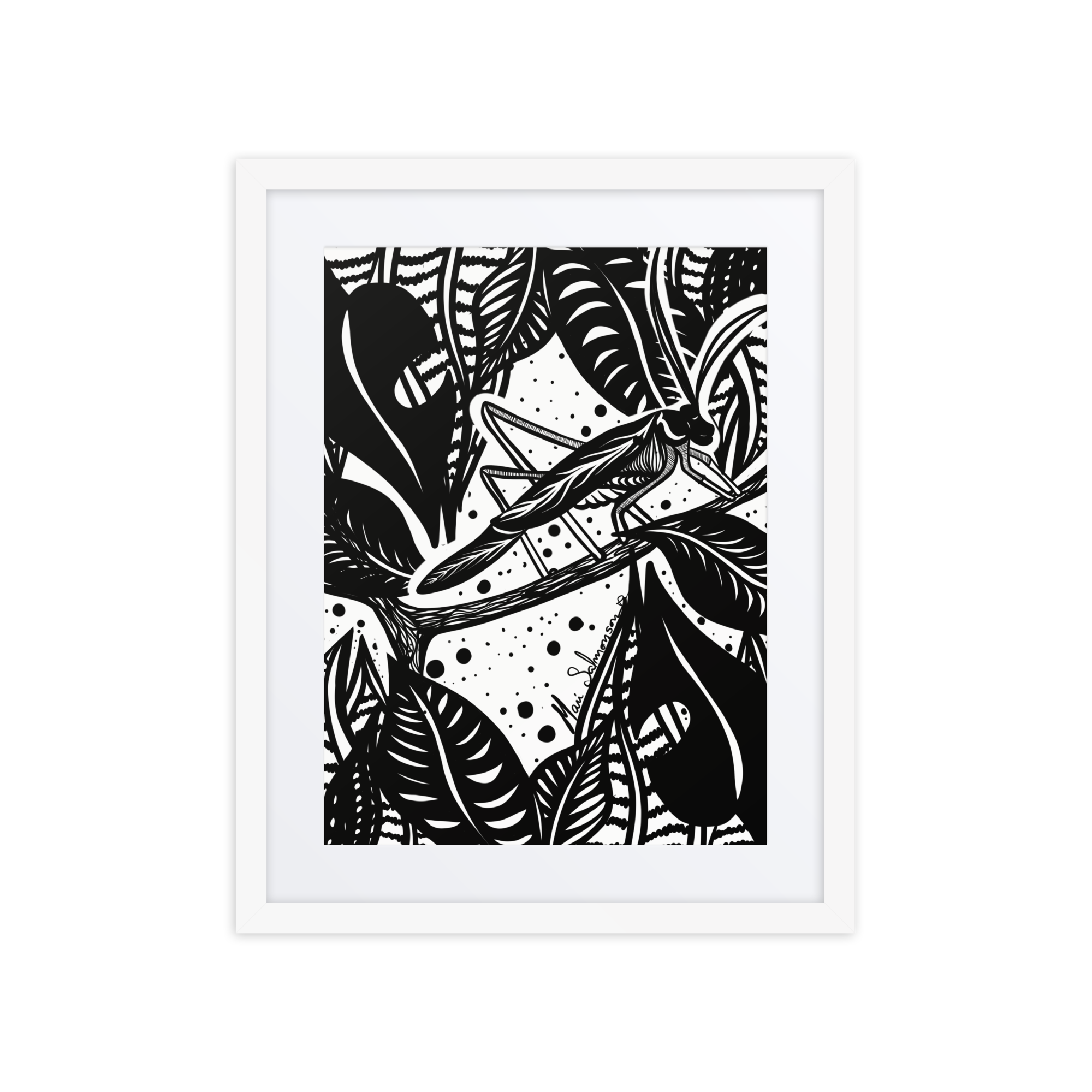 Grilo - Framed poster