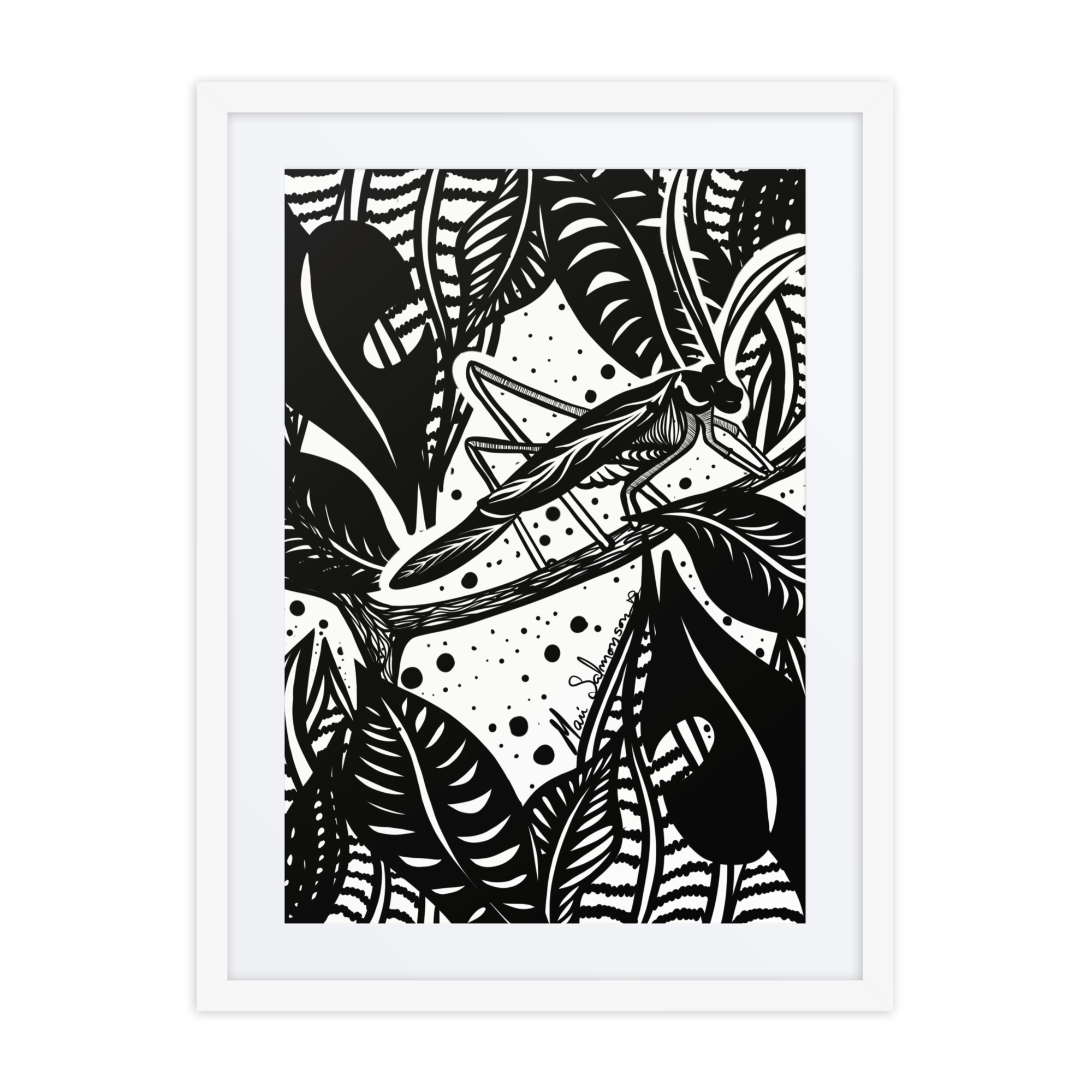 Grilo - Framed poster