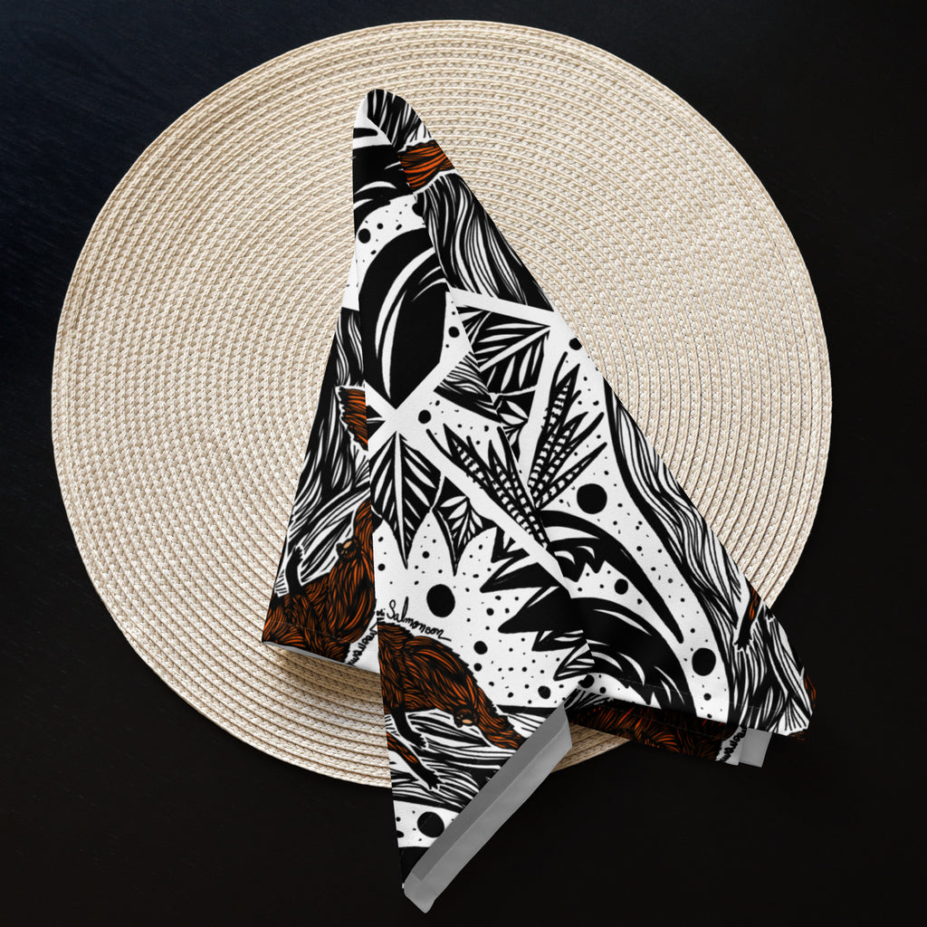 Brazilian animals, Cloth napkin set