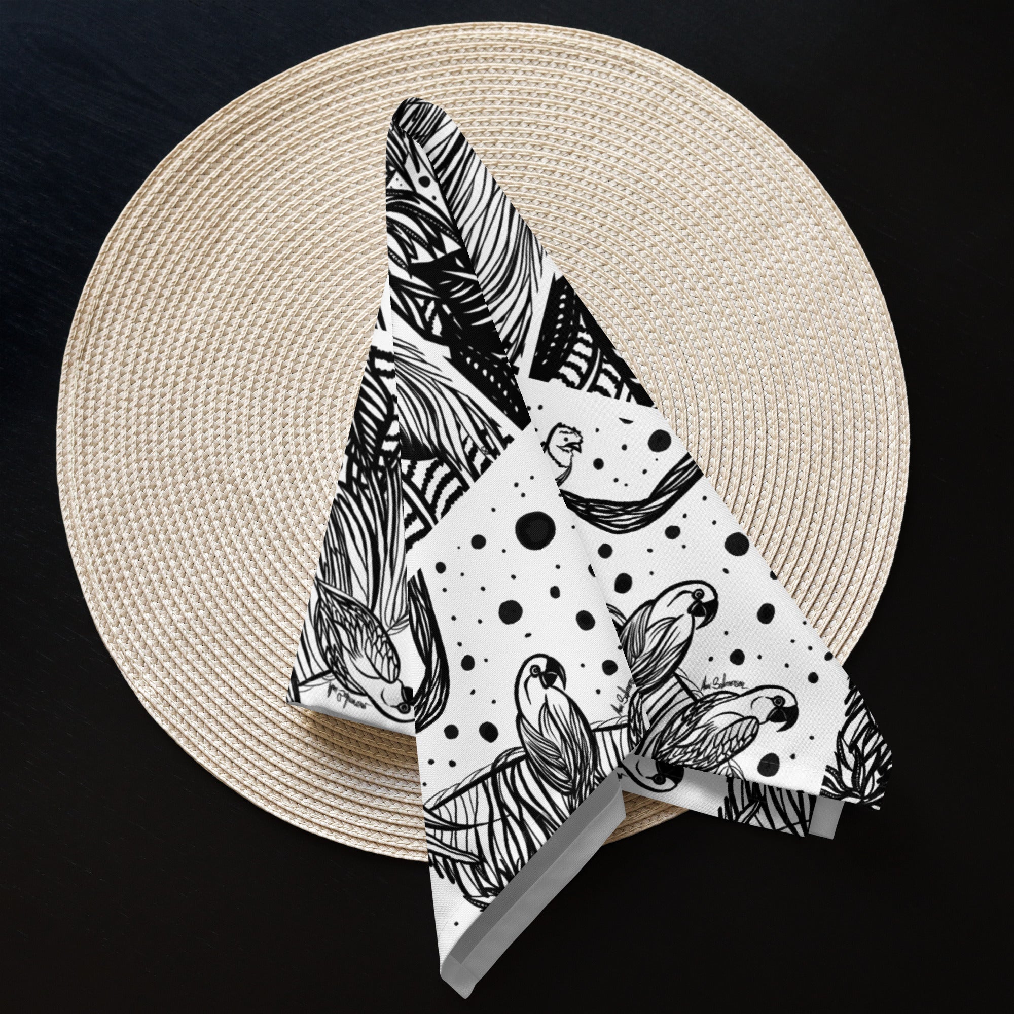 Brazilian animals, Cloth napkin set