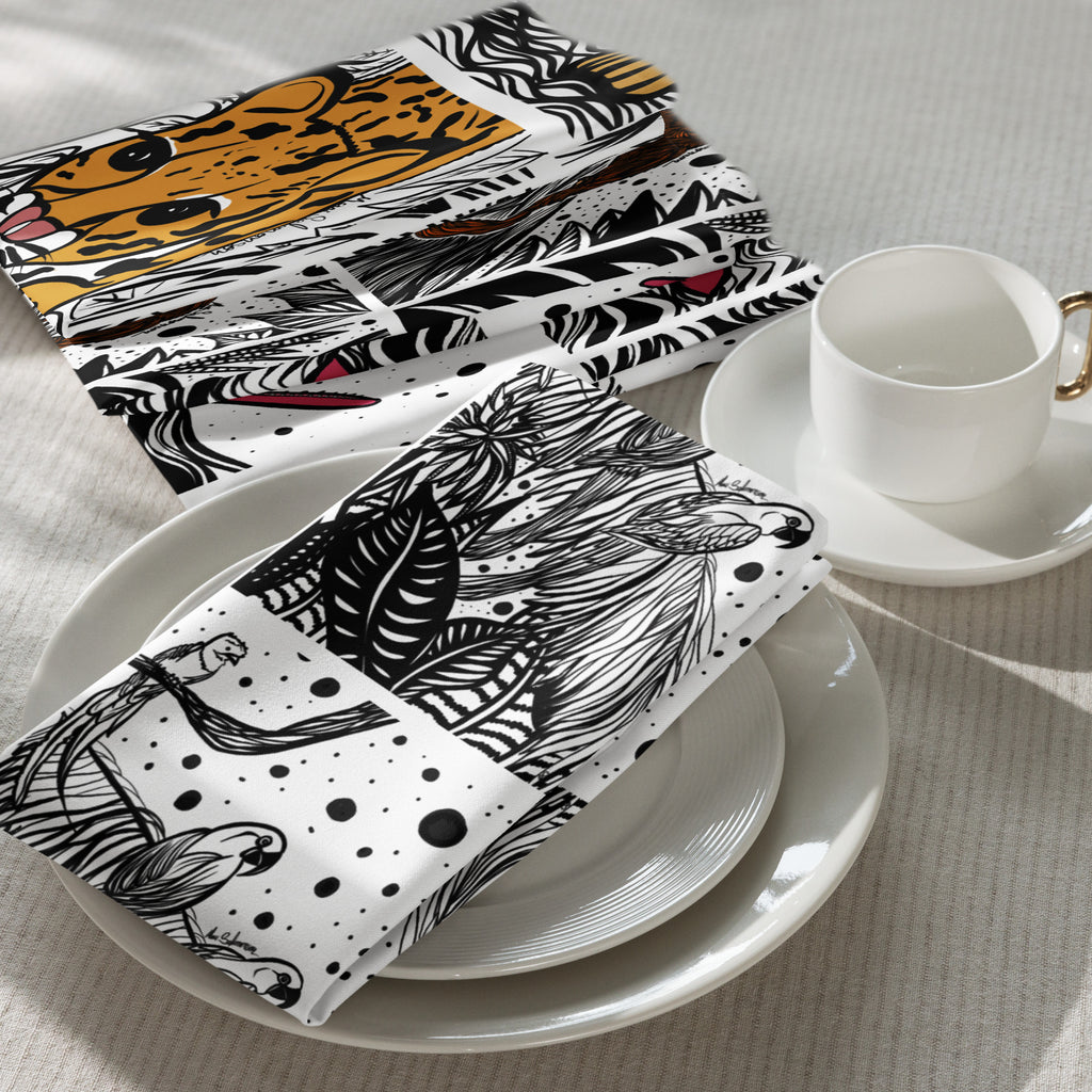 Brazilian animals, Cloth napkin set