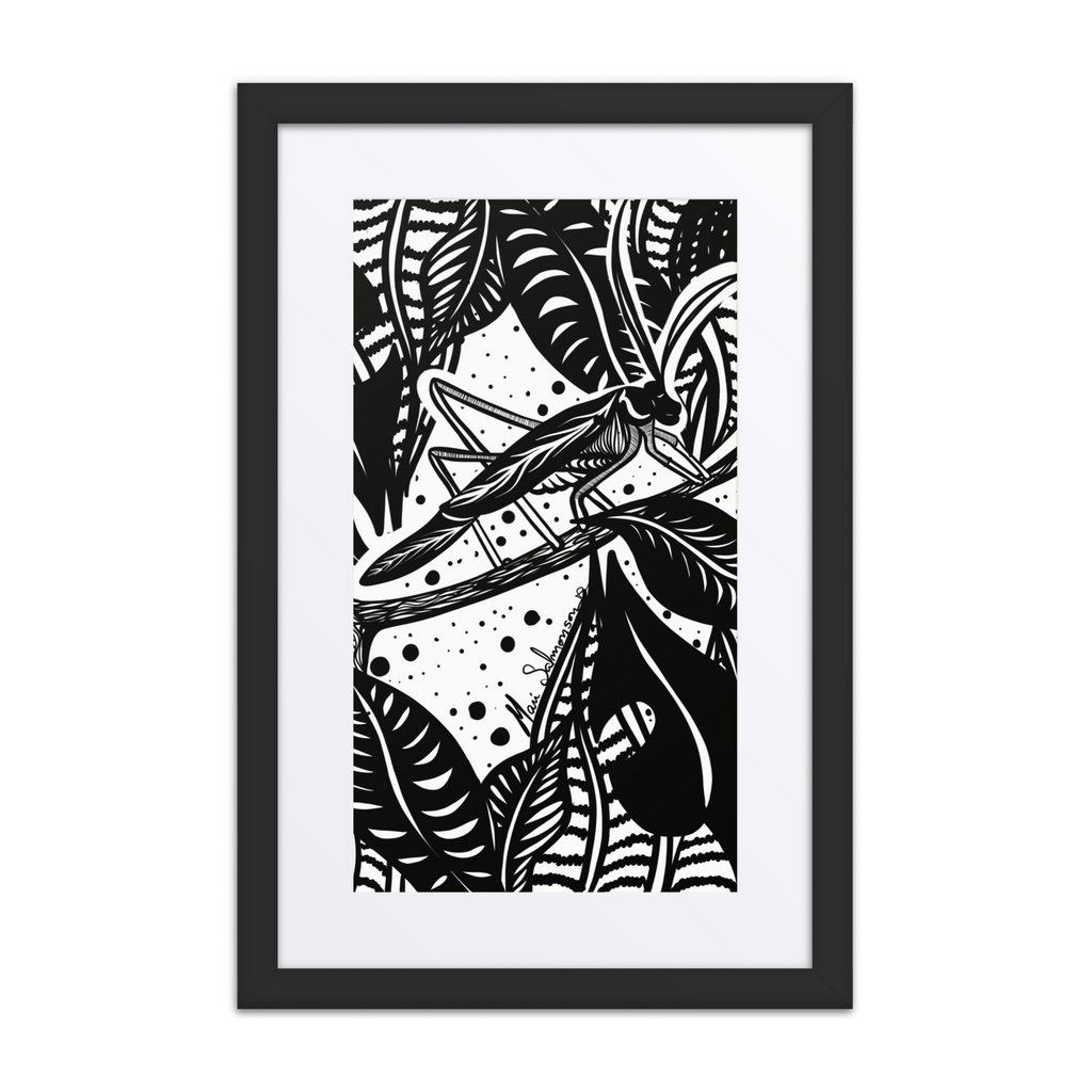 Grilo - Framed poster