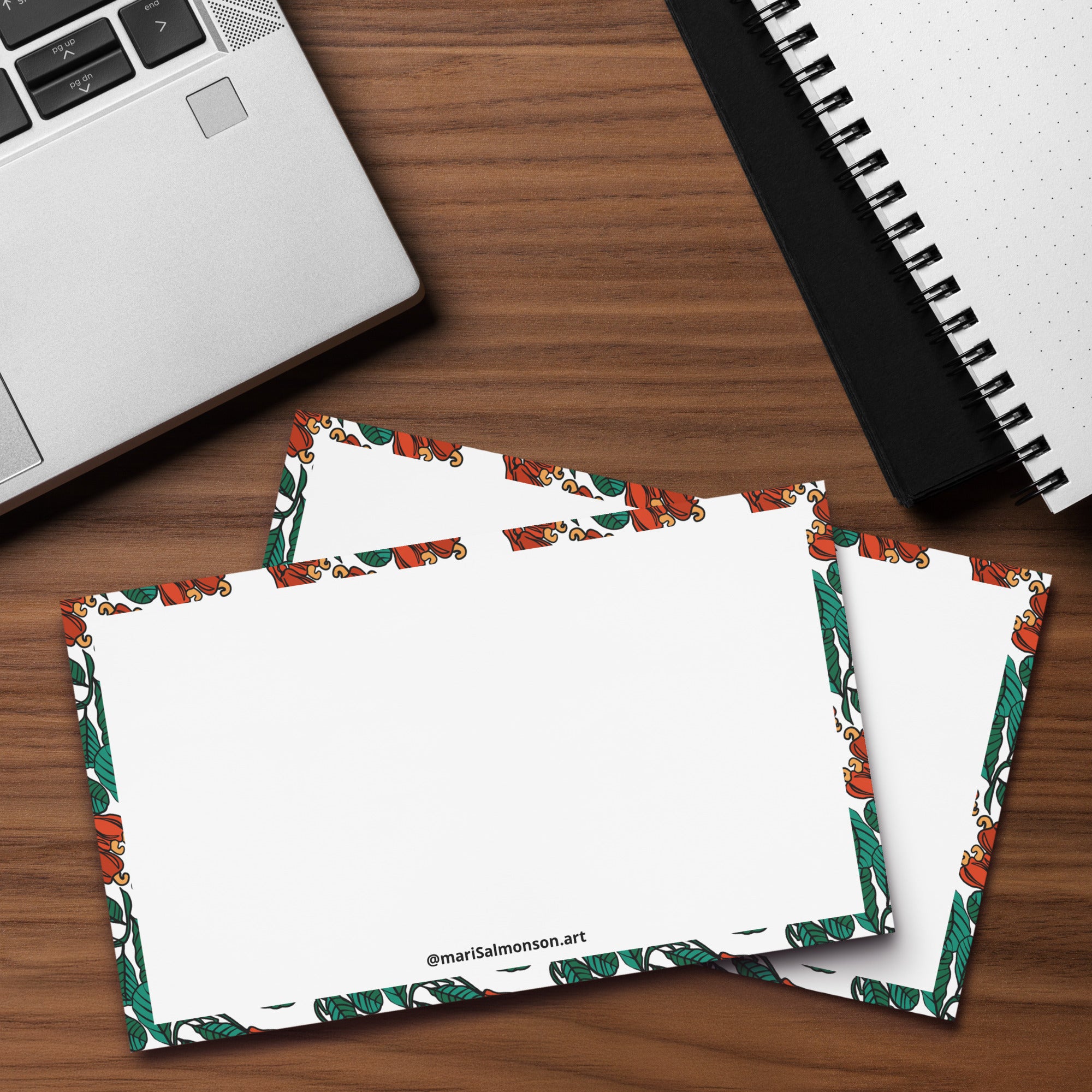 CAJU Note pads – Mari Salmonson ART Shop